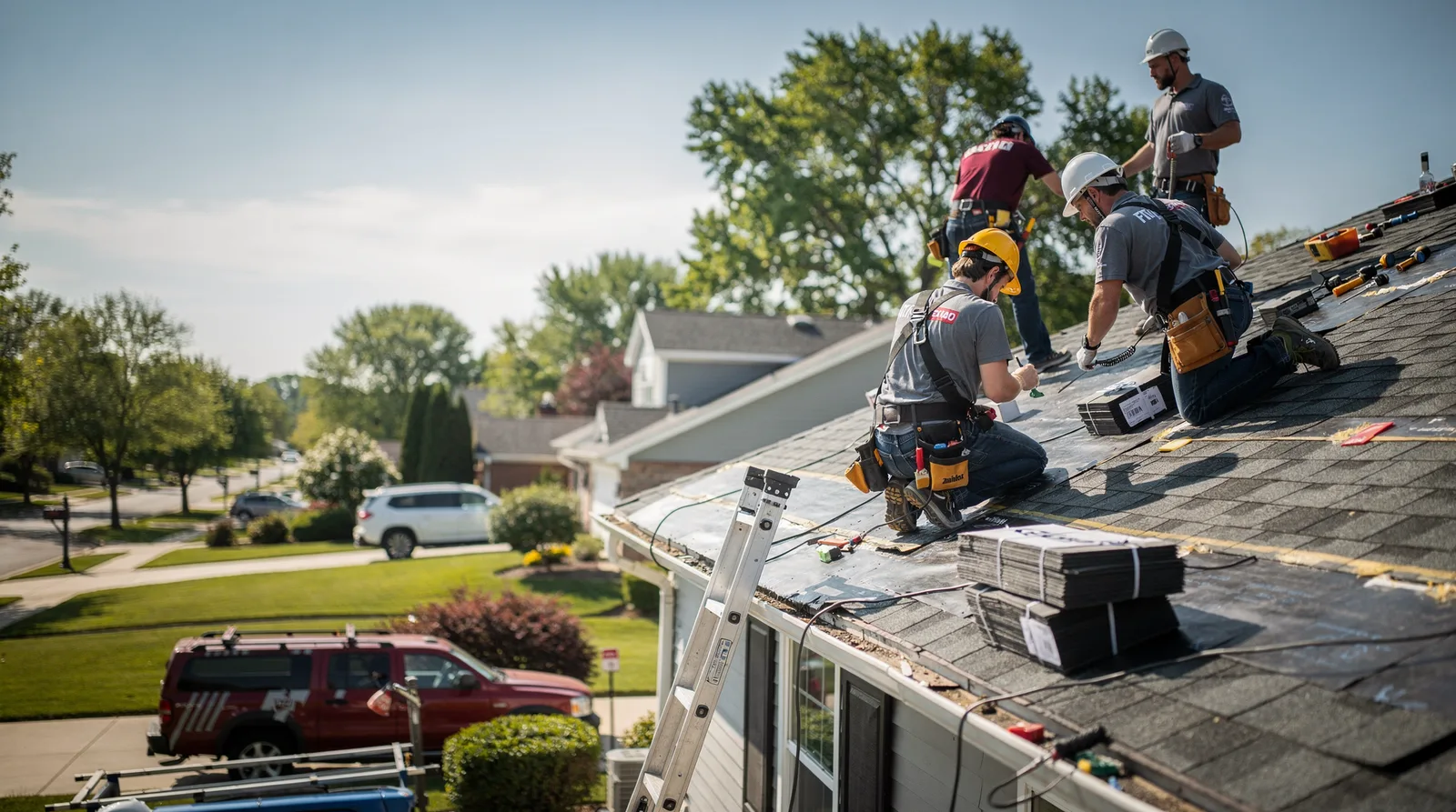 Roof Repair in Kaukauna, WI around you